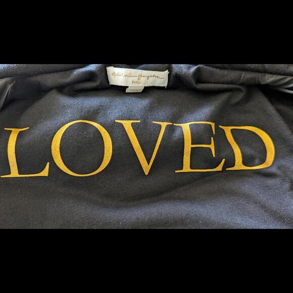 Spiritual Gangster Chevron Stripe Hooded Puffer- Size S - Picture 5 of 9